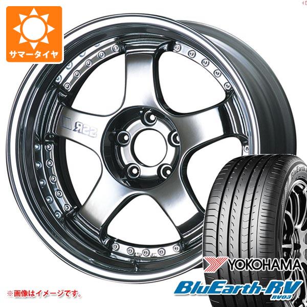 【タイヤ交換対象】サマータイヤ 245/45R19 102W XL ヨコハマ ブルーアースRV RV03 SSR プロフェッサー SP1 8.0-19 タイヤホイール4本セット