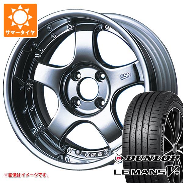 【タイヤ交換対象】サマータイヤ 165/45R16 74V XL ダンロップ ルマン5 LM5+ SSR プロフェッサー SP1R 5.5-16 タイヤホイール4本セット