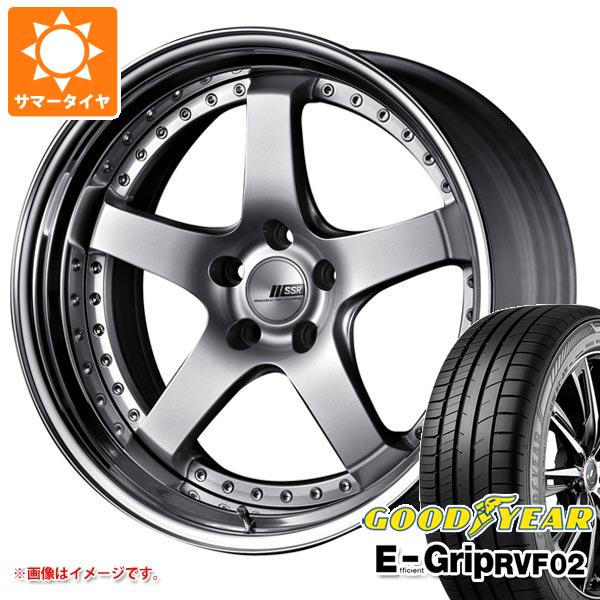 【タイヤ交換対象】サマータイヤ 225/55R19 103W XL グッドイヤー エフィシエントグリップ RVF02 SSR プロフェッサー SP4 8.0-19 タイヤホイール4本セット