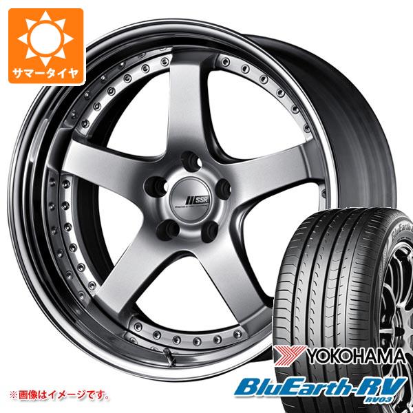 【タイヤ交換対象】サマータイヤ 215/45R18 93W XL ヨコハマ ブルーアースRV RV03 SSR プロフェッサー SP4 7.5-18 タイヤホイール4本セット