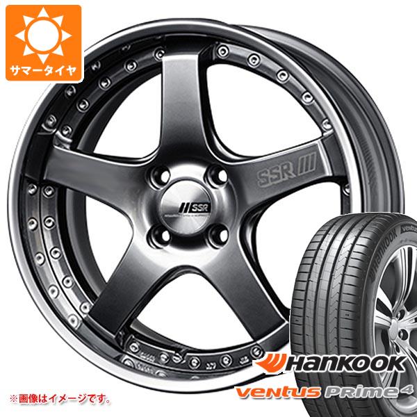 【タイヤ交換対象】サマータイヤ 205/45R17 88V XL ハンコック ベンタス プライム4 K135 SSR プロフェッサー SP4R 7.0-17 タイヤホイール4本セット