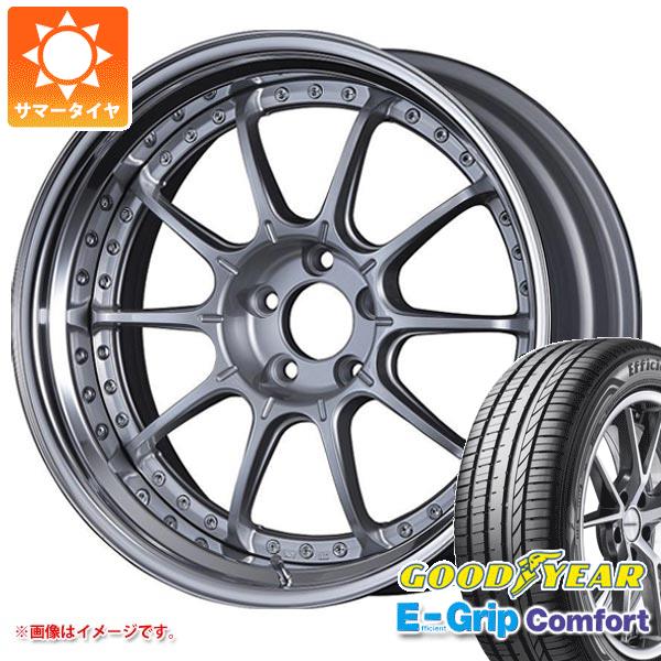 【タイヤ交換対象】サマータイヤ 235/35R19 91W XL グッドイヤー エフィシエントグリップコンフォート SSR プロフェッサー SP5 8.0-19 タイヤホイール4本セット