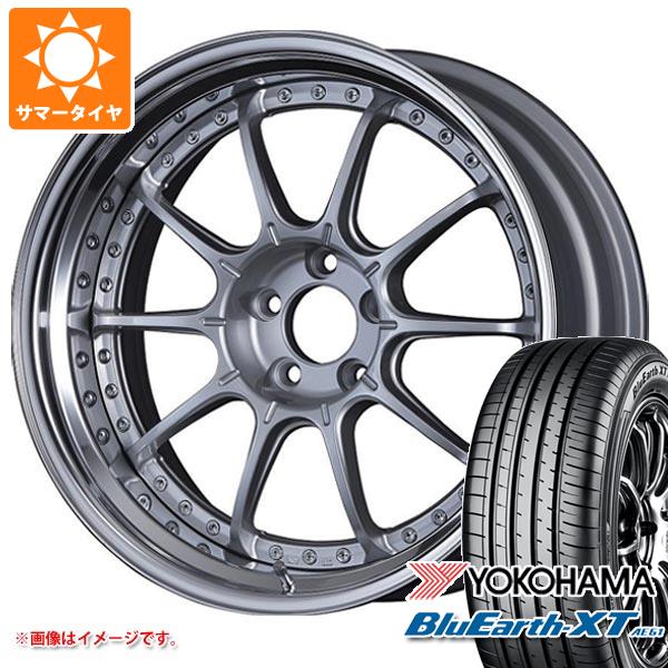 【タイヤ交換対象】サマータイヤ 215/50R18 92V ヨコハマ ブルーアースXT AE61 SSR プロフェッサー SP5 7.5-18 タイヤホイール4本セット