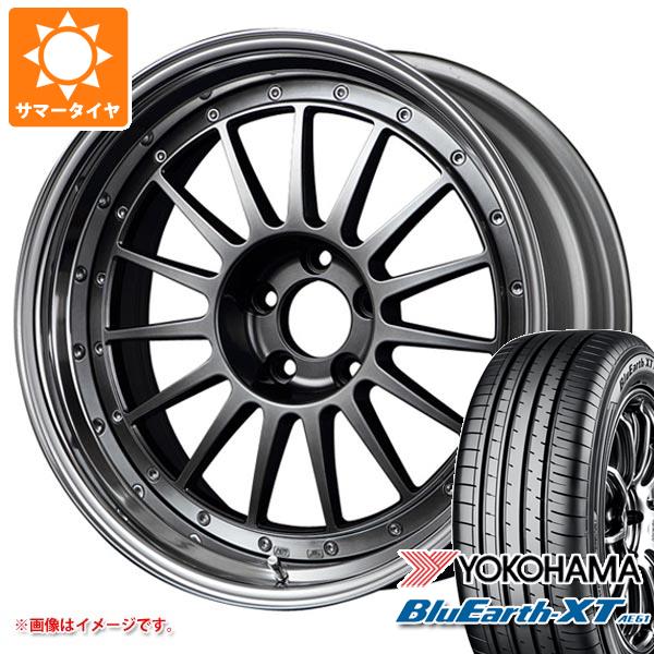 【タイヤ交換対象】サマータイヤ 215/50R18 92V ヨコハマ ブルーアースXT AE61 SSR プロフェッサー TF1 7.5-18 タイヤホイール4本セット