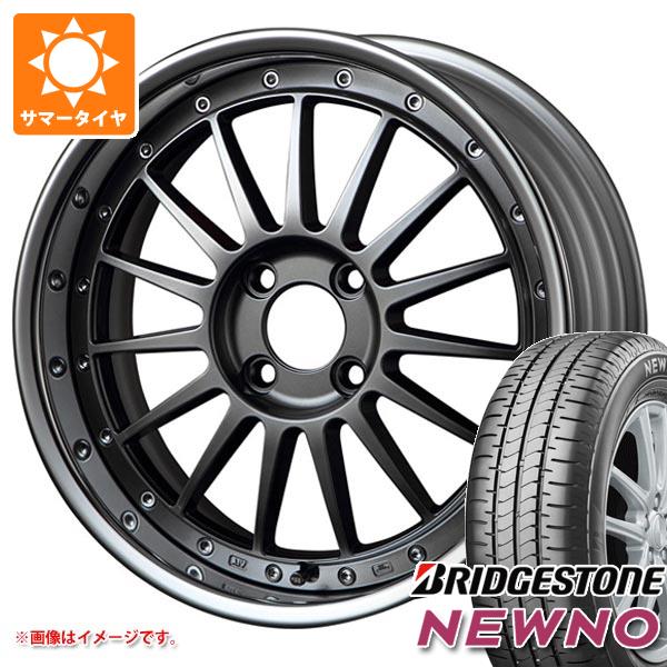 【タイヤ交換対象】サマータイヤ 195/45R16 84V XL ブリヂストン ニューノ SSR プロフェッサー TF1R 6.5-16 タイヤホイール4本セット