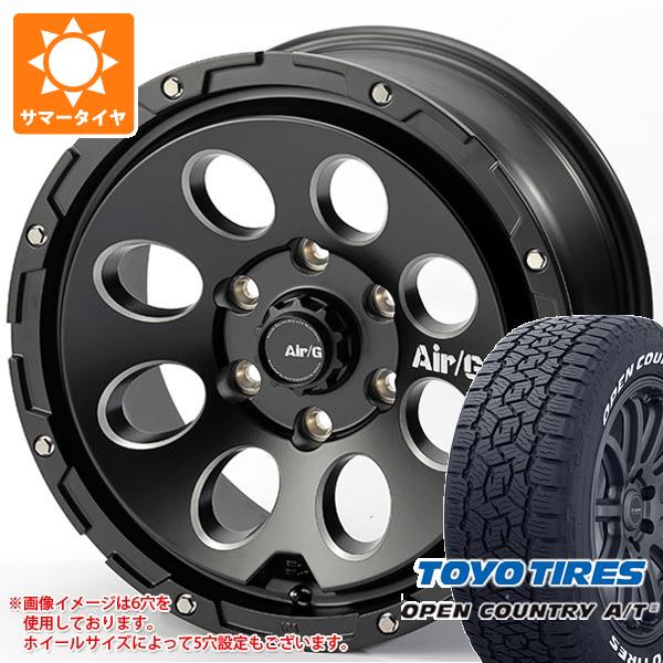 【タイヤ交換対象】アウトランダー GF/GG系用 2026年製 サマータイヤ トーヨー オープンカントリー A/T3 215/70R16 100T ホワイトレター エアージー マッシヴ 7.0-16 タイヤホイール4本セット｜タイヤ1番OFF-ROAD