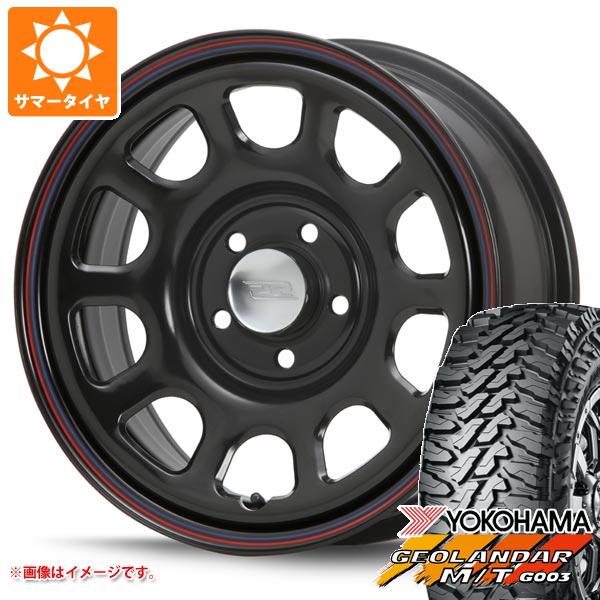 【タイヤ交換対象】RAV4 50系用 2026年製 サマータイヤ ヨコハマ ジオランダー M/T G003 LT225/75R16 115/112Q MLJ デイトナ SS 7.0-16 タイヤホイール4本セット