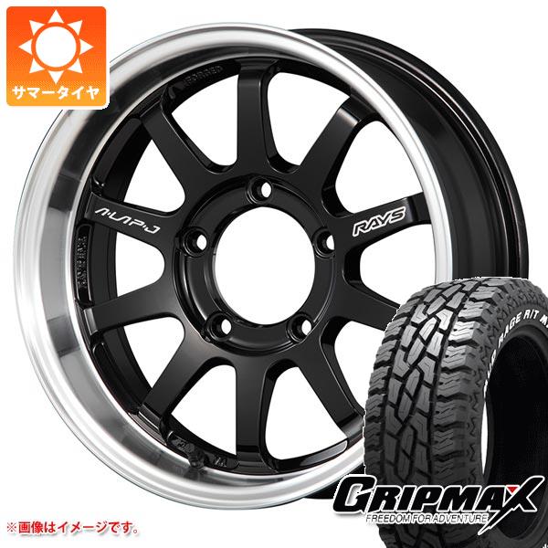 【タイヤ交換対象】5本セット ジムニー JB64W用 サマータイヤ グリップマックス マッドレイジ R/T MAX LT215/70R16 100/97R ホワイトレター レイズ エーラップ J 5.5-16 タイヤホイール5本セット|タイヤ1番OFF-ROAD
