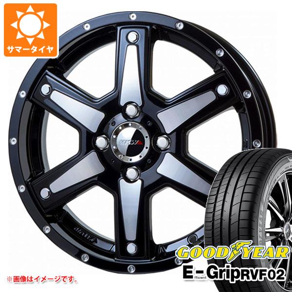 【タイヤ交換対象】サマータイヤ 165/55R15 75V グッドイヤー エフィシエントグリップ RVF02 MKW MK-56 4.5-15 タイヤホイール4本セット|タイヤ1番OFF-ROAD