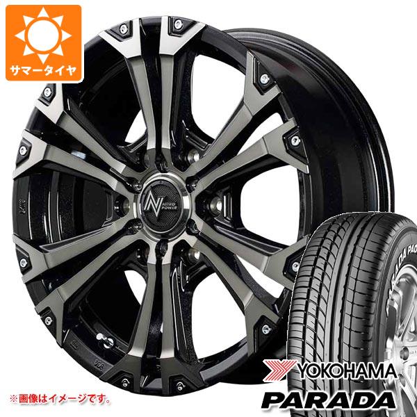 【タイヤ交換対象】ハイエース 200系用 2026年製 サマータイヤ ヨコハマ パラダ PA03 215/65R16C 109/107S ホワイトレター ナイトロパワー ジャベリン 6.5-16 タイヤホイール4本セット｜タイヤ1番OFF-ROAD 103,015円