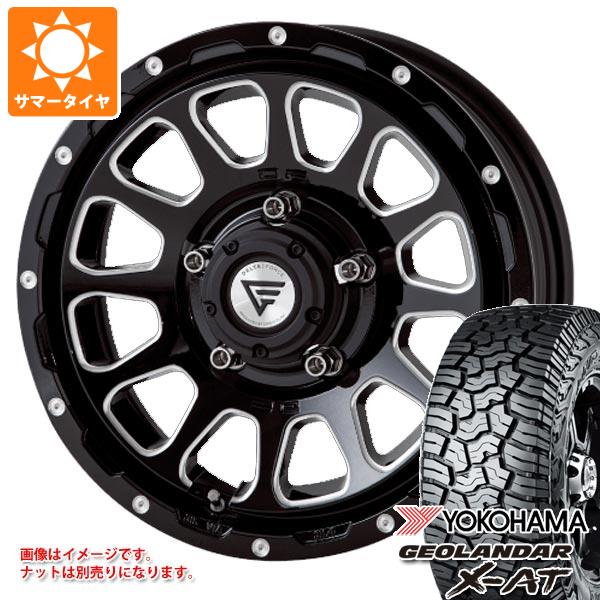 【タイヤ交換対象】ジムニー JB64W用 2026年製 サマータイヤ ヨコハマ ジオランダー X-AT G016 LT215/70R16 100/97Q ブラックレター デルタフォース オーバル 5.5-16 タイヤホイール4本セット｜タイヤ1番OFF-ROAD