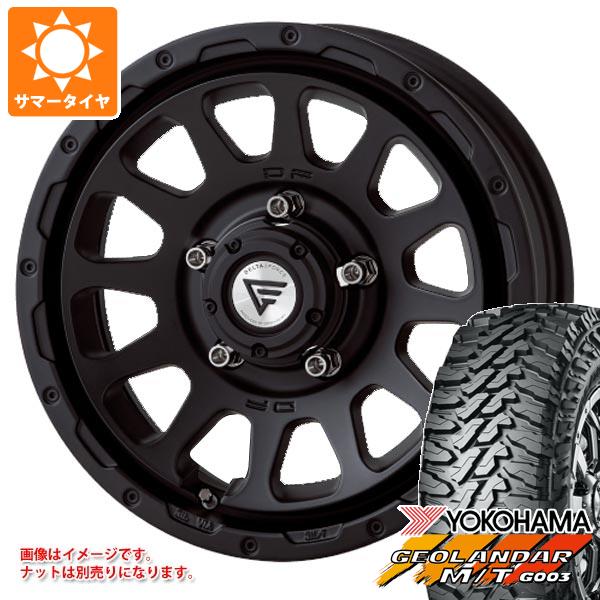スズキ ジムニーシエラ JB74W用 サマータイヤ 2026年製 ヨコハマ ジオランダー M/T G003 185/85R16 105/103N LT デルタフォース オーバル 6.0-16 タイヤホイール4本セット｜タイヤ1番OFF-ROAD