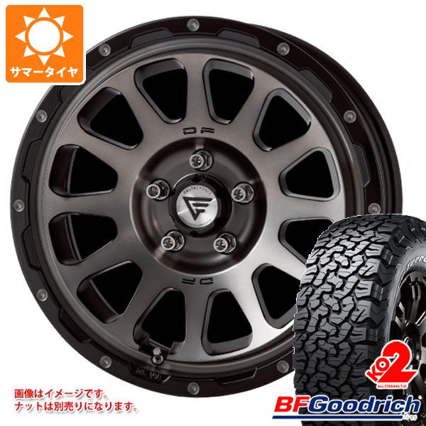 【タイヤ交換対象】ジープ ラングラー JK/JL系用 サマータイヤ BFグッドリッチ オールテレーンT/A KO2 35x12.50R17LT 121R ホワイトレター デルタフォース オーバル タイヤホイール4本セット