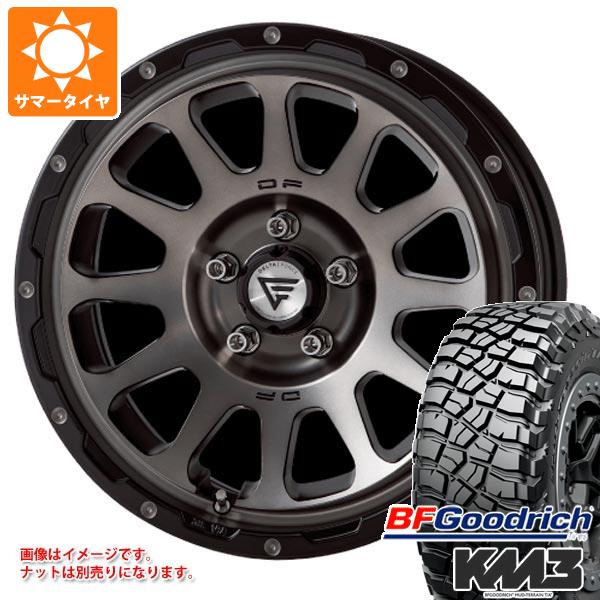 【タイヤ交換対象】ジープ ラングラー JK/JL系用 サマータイヤ BFグッドリッチ マッドテレーンT/A KM3 LT295/70R17 121/118Q デルタフォース オーバル タイヤホイール4本セット