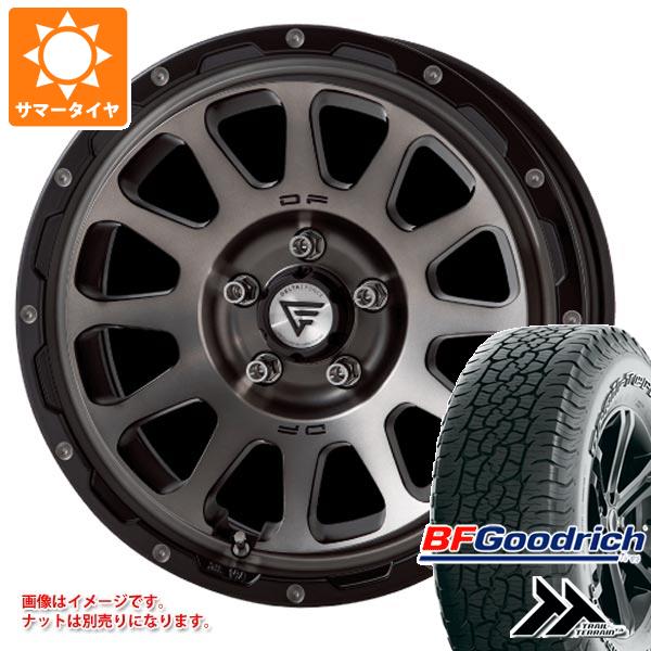 【タイヤ交換対象】サマータイヤ 265/65R17 112T BFグッドリッチ トレールテレーンT/A アウトラインホワイトレター デルタフォース オーバル 8.0-17 タイヤホイール4本セット