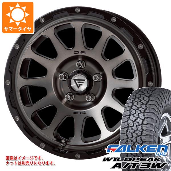 【タイヤ交換対象】ジープ ラングラー JK/JL系用 サマータイヤ ファルケン ワイルドピーク A/T3W 35x12.50R17 121Q デルタフォース オーバル タイヤホイール4本セット