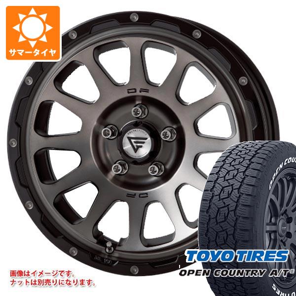 【タイヤ交換対象】サマータイヤ 265/70R17 115T トーヨー オープンカントリー A/T3 ホワイトレター デルタフォース オーバル 8.0-17 タイヤホイール4本セット