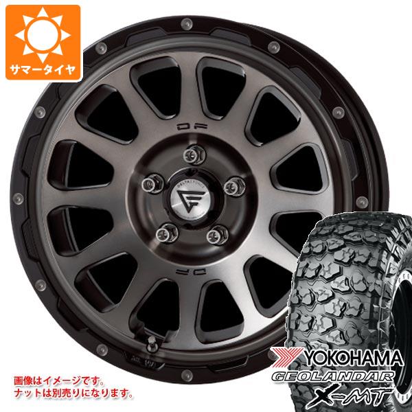【タイヤ交換対象】5本セット ジープ ラングラー JK/JL系用 サマータイヤ ヨコハマ ジオランダー X-MT G005 35x12.50R17 LT 121Q デルタフォース オーバル タイヤホイール5本セット
