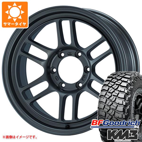 【タイヤ交換対象】ハイラックスサーフ215系用 サマータイヤ BFグッドリッチ マッドテレーンT/A KM3 LT265/65R17 120/117Q エンケイ オールロード RPT1 8.5-17 タイヤホイール4本セット