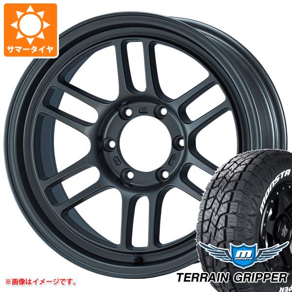 【タイヤ交換対象】ハイラックスサーフ215系用 サマータイヤ モンスタ テレーングリッパー 265/65R17 116T XL ホワイトレター エンケイ オールロード RPT1 8.5-17 タイヤホイール4本セット｜タイヤ1番OFF-ROAD