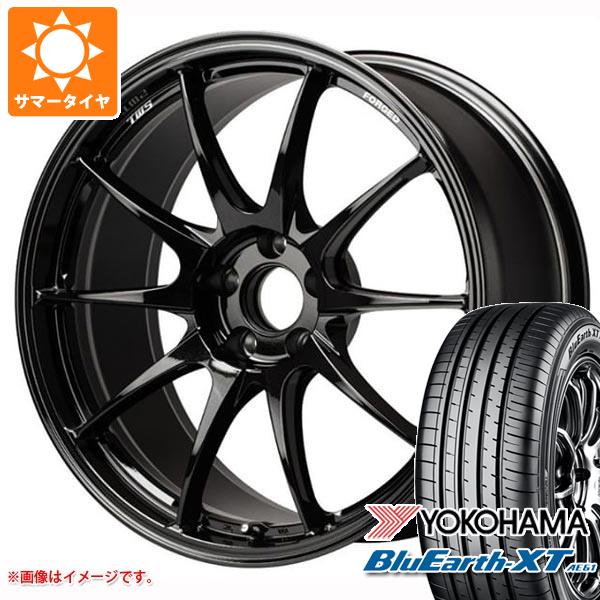 【タイヤ交換対象】サマータイヤ 215/50R18 92V ヨコハマ ブルーアースXT AE61 TWS モータースポーツ RS317 8.0-18 タイヤホイール4本セット|タイヤ1番OFF-ROAD