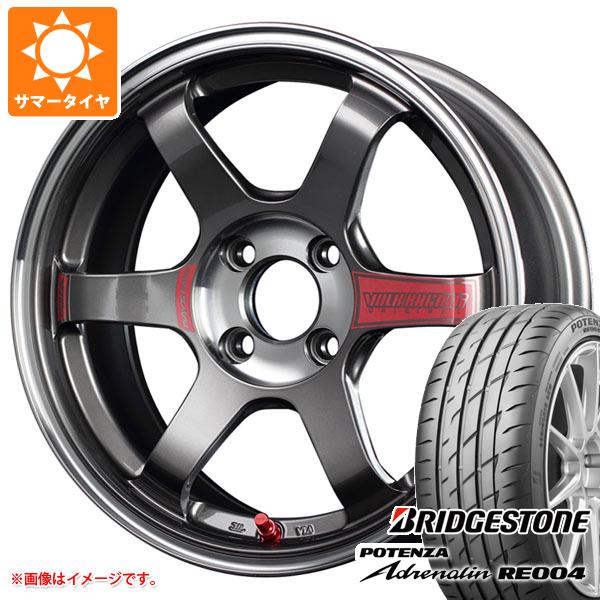 【タイヤ交換対象】2025年製 サマータイヤ 165/45R16 74V XL ブリヂストン ポテンザ アドレナリン RE004 レイズ ボルクレーシング TE37 ソニック SL 5.5-16 タイヤホイール4本セット