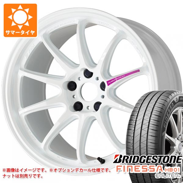【タイヤ交換対象】サマータイヤ 245/40R18 97W XL ブリヂストン フィネッサ HB01 ワーク エモーション ZR10 8.5-18 タイヤホイール4本セット｜タイヤ1番OFF-ROAD