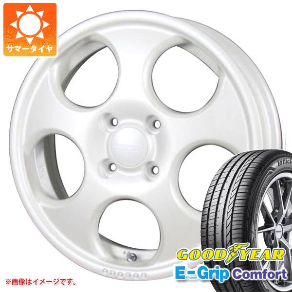 【タイヤ交換対象】サマータイヤ 155/55R14 69V グッドイヤー エフィシエントグリップコンフォート MLJ ハイペリオン ポポロ 4.5-14 タイヤホイール4本セット｜タイヤ1番OFF-ROAD