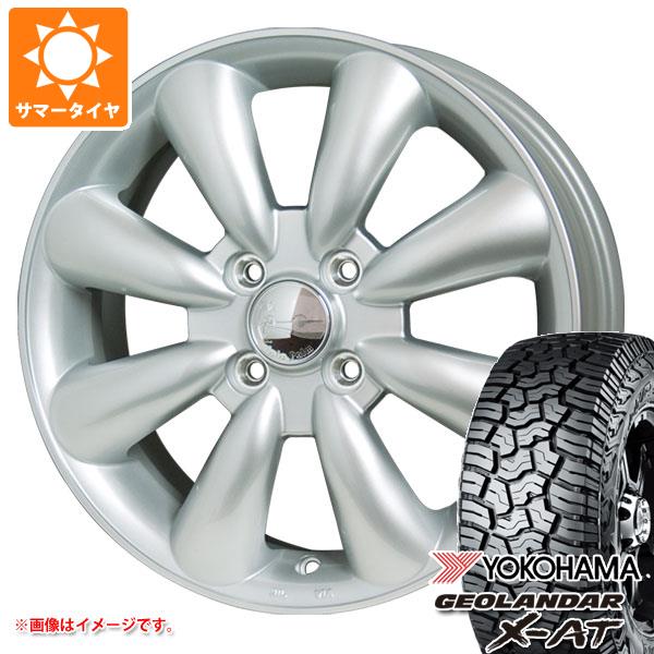 【タイヤ交換対象】ミツビシ デリカミニ B30系用 2026年製 サマータイヤ ヨコハマ ジオランダー X-AT G016 LT165/65R14 81/78Q ブラックレター G016A ララパーム KC-8 4.5-14 タイヤホイール4本セット