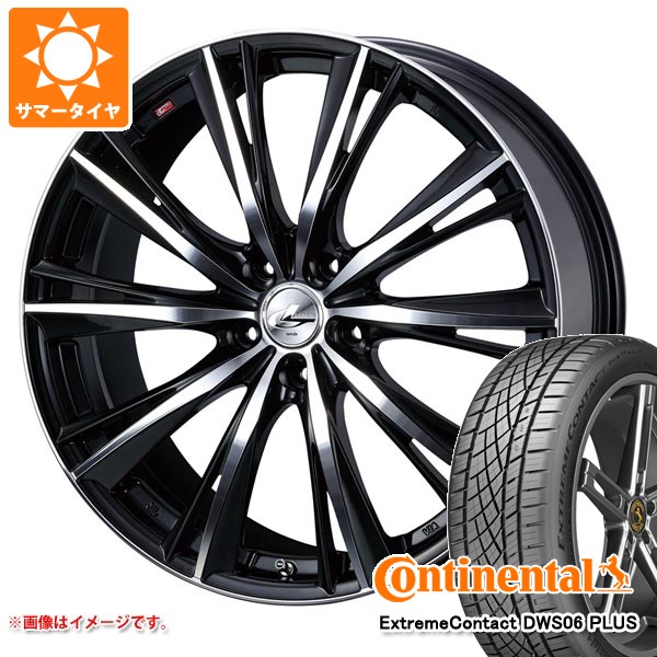 【タイヤ交換対象】サマータイヤ 245/40R19 98Y XL コンチネンタル エクストリームコンタクト DWS06 プラス レオニス WX 8.0-19 タイヤホイール4本セット｜タイヤ1番OFF-ROAD