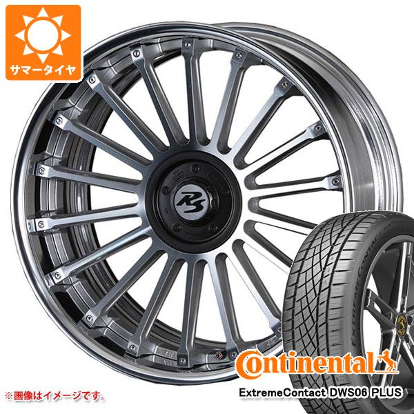 【タイヤ交換対象】サマータイヤ 245/40R19 98Y XL コンチネンタル エクストリームコンタクト DWS06 プラス クリムソン RS CV フィン 8.5-19 タイヤホイール4本セット 159,200円