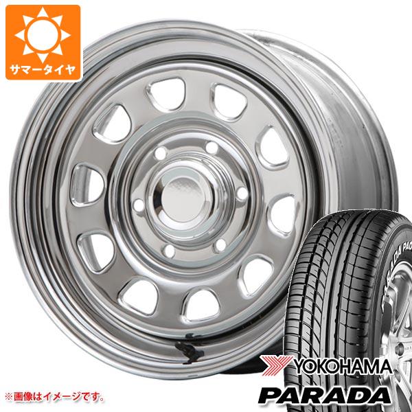 【タイヤ交換対象】ハイエース 200系用 2026年製 サマータイヤ ヨコハマ パラダ PA03 215/65R16C 109/107S ホワイトレター MLJ デイトナ SS 7.0-16 タイヤホイール4本セット｜タイヤ1番OFF-ROAD