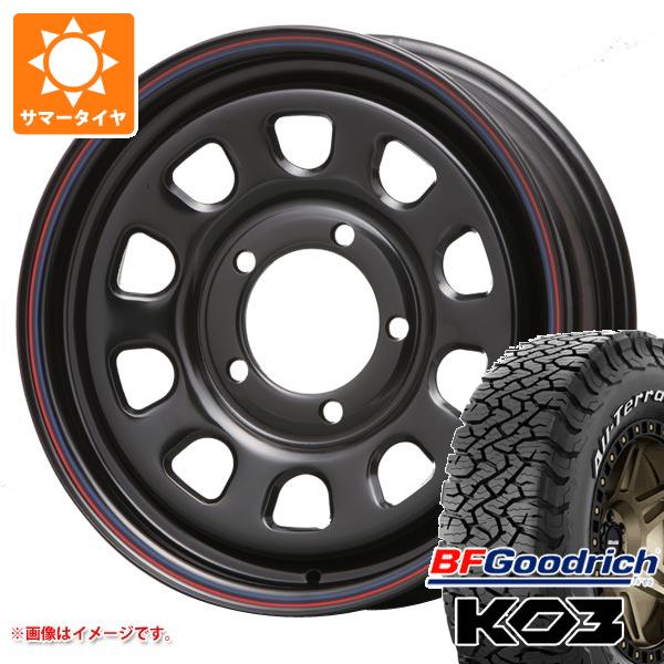 【タイヤ交換対象】5本セット スズキ ジムニーノマド JC74W用 サマータイヤ BFグッドリッチ オールテレーンT/A KO3 LT215/70R16 100/97S ホワイトレター MLJ デイトナ SS 6.0-16 タイヤホイール5本セット 101,813円