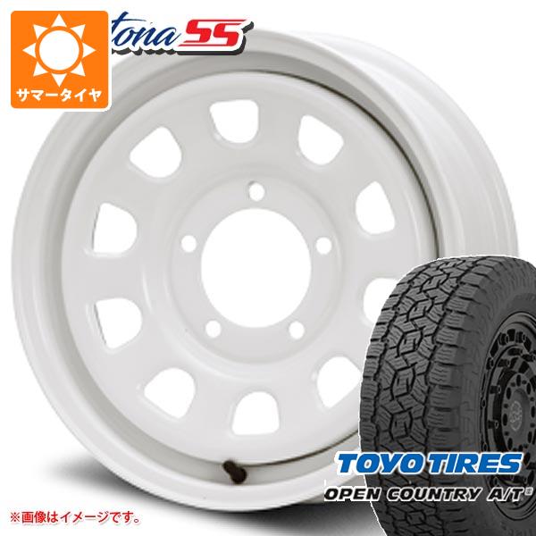 【タイヤ交換対象】5本セット ジムニー JB64W用 サマータイヤ トーヨー オープンカントリー A/T3 215/70R16 100T MLJ デイトナ SS 5.5-16 タイヤホイール5本セット｜タイヤ1番OFF-ROAD
