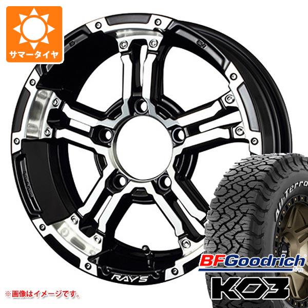 【タイヤ交換対象】ジムニー用 2026年製 サマータイヤ BFグッドリッチ オールテレーンT/A KO3 LT175/80R16 92S ホワイトレター レイズ デイトナ FDX-J 5.5-16 タイヤホイール4本セット|タイヤ1番OFF-ROAD