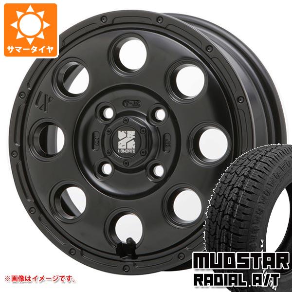【タイヤ交換対象】ミツビシ デリカミニ B30系用 サマータイヤ マッドスター ラジアル A/T 165/65R14 79S ホワイトレター MLJ エクストリームJ KK03 4.5-14 タイヤホイール4本セット