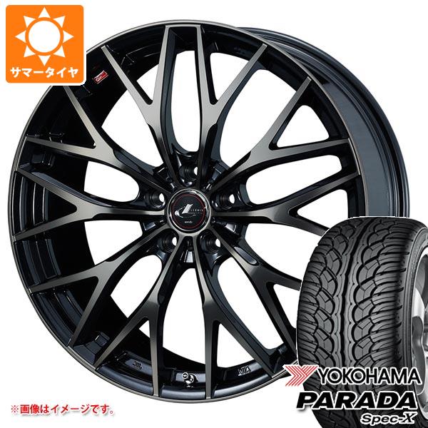 【タイヤ交換対象】サマータイヤ 235/60R18 103V ヨコハマ パラダ スペック-X PA02 レオニス MX 8.0-18 タイヤホイール4本セット 116,700円