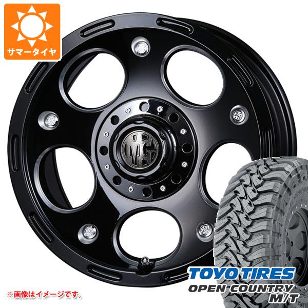 【タイヤ交換対象】5本セット スズキ ジムニーノマド JC74W用 サマータイヤ トーヨー オープンカントリー M/T LT225/75R16 103/100Q ホワイトレター クリムソン MG デーモン 5.5-16 タイヤホイール5本セット|タイヤ1番OFF-ROAD