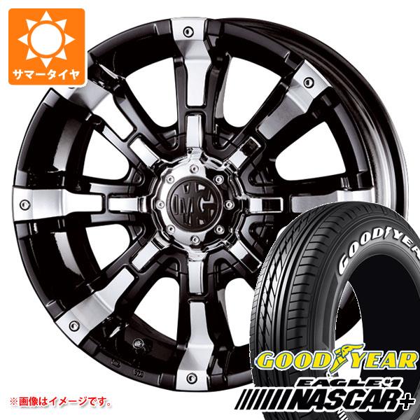 【タイヤ交換対象】ハイエース 200系用 2026年製 サマータイヤ グッドイヤー イーグル ＃1 ナスカープラス 215/65R16C 109/107R ホワイトレター クリムソン MG ビースト 7.0-16 タイヤホイール4本セット｜タイヤ1番OFF-ROAD
