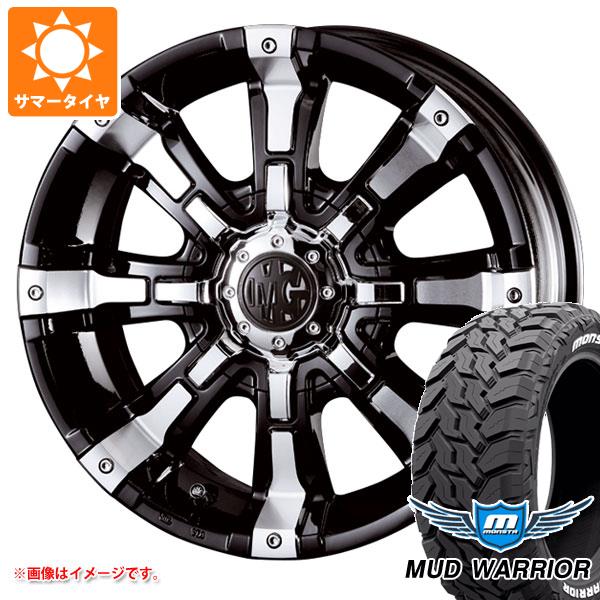 【タイヤ交換対象】デリカD:5用 サマータイヤ モンスタ マッドウォーリアー LT235/70R16 104/101Q ホワイトレター クリムソン MG ビースト 7.0-16 タイヤホイール4本セット｜タイヤ1番OFF-ROAD