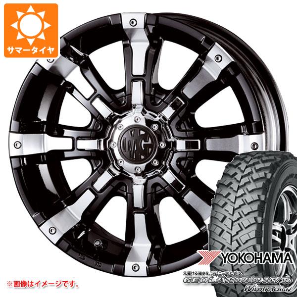 【タイヤ交換対象】ジムニー用 サマータイヤ ヨコハマ ジオランダー M/T+ G001J 195R16C 104/102Q クリムソン MG ビースト 5.5-16 タイヤホイール4本セット 103,290円