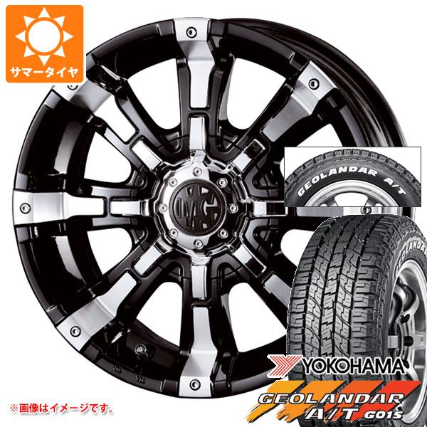 【タイヤ交換対象】2026年製 サマータイヤ 215/65R16 109/107S ヨコハマ ジオランダー A/T G015 ホワイトレター クリムソン MG ビースト 7.0-16 タイヤホイール4本セット|タイヤ1番OFF-ROAD