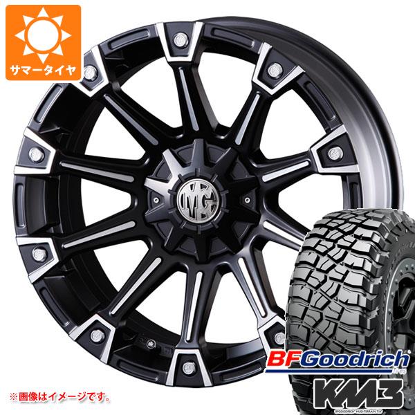 【タイヤ交換対象】サマータイヤ 245/65R17 111/108Q BFグッドリッチ マッドテレーンT/A KM3 クリムソン MG モンスター 7.0-17 タイヤホイール4本セット