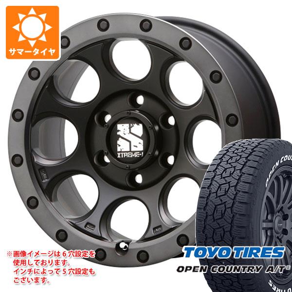 【タイヤ交換対象】ランドクルーザー250用 サマータイヤ トーヨー オープンカントリー A/T3 265/70R18 116H ホワイトレター MLJ エクストリームJ XJ03 8.0-18 タイヤホイール4本セット|タイヤ1番OFF-ROAD