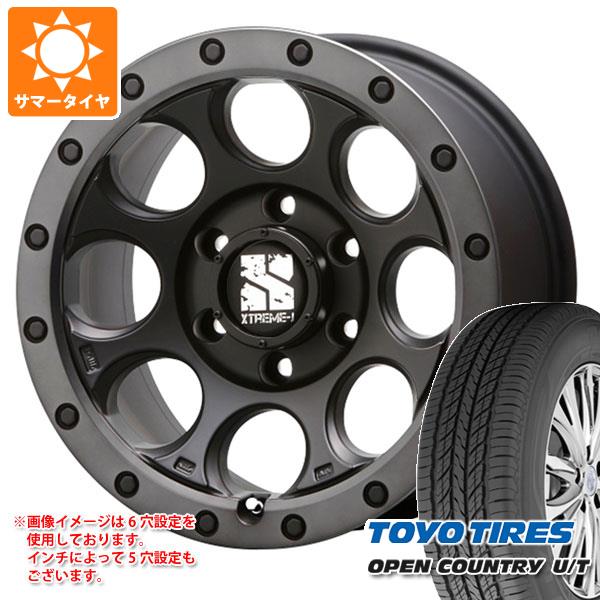ハイラックスサーフ215系用 サマータイヤ オープンカントリー トーヨー オープンカントリー U T 265 70r16 8 0 16 タイヤホイール4本セット エクストリームj Xj03 U T エクストリームj 112h Mlj 22年レディースファッション福袋特集