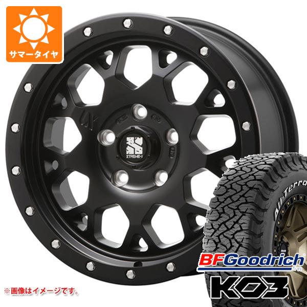 ニッサン T31エクストレイル用 サマータイヤ BFグッドリッチ オールテレーンT/A KO3 LT215/65R16 103/100S ブラックレター MLJ エクストリームJ XJ04 7.0-16 タイヤホイール4本セット|タイヤ1番OFF-ROAD