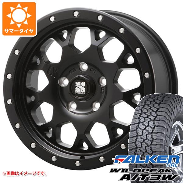 【タイヤ交換対象】サマータイヤ 285/55R20 122/119Q ファルケン ワイルドピーク A/T3W MLJ エクストリームJ XJ04 8.5-20 タイヤホイール4本セット