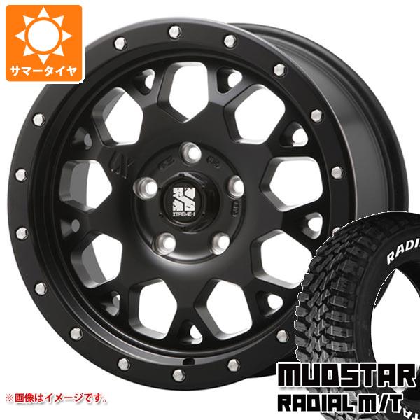 ニッサン T31エクストレイル用 サマータイヤ マッドスター ラジアル M/T 215/65R16C 109/107R ホワイトレター MLJ エクストリームJ XJ04 7.0-16 タイヤホイール4本セット|タイヤ1番OFF-ROAD