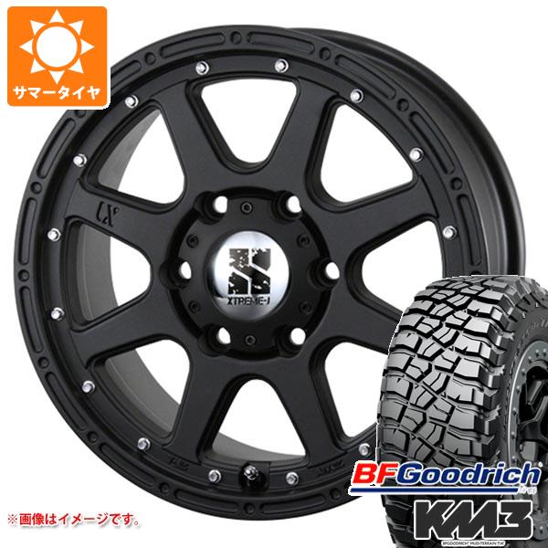 【タイヤ交換対象】トライトン LC2T用 サマータイヤ BFグッドリッチ マッドテレーンT/A KM3 LT265/65R17 120/117Q MLJ エクストリームJ 7.5-17 タイヤホイール4本セット｜タイヤ1番OFF-ROAD 142,850円