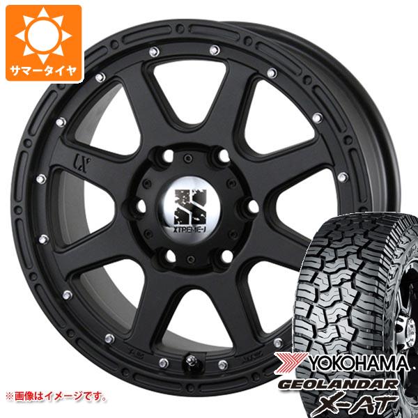 【タイヤ交換対象】5本セット FJクルーザー 10系用 2026年製 サマータイヤ ヨコハマ ジオランダー X-AT G016 265/70R17 115T ブラックレター MLJ エクストリームJ 7.5-17 タイヤホイール5本セット|タイヤ1番OFF-ROAD